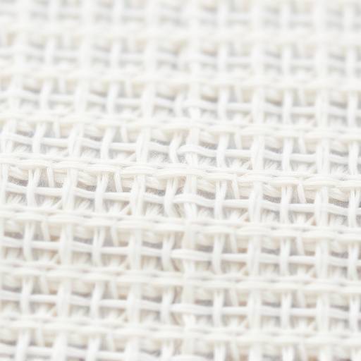 Close-up of fine Egyptian cotton fabric weave