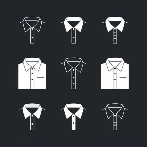 Icon representing collar styles
